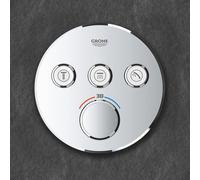 Grohe Grohtherm SmartControl Mitigeur thermostatique de douche encastré, 29121000,