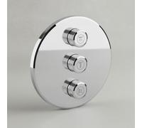Grohe Grohtherm SmartControl Panneau de contrôle 3 sorties Chrome, 29122000