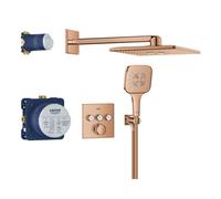 Grohe Grohtherm Smartcontrol Perfect Douche pluie - complète - Warm sunset brillant (cuivre) 34864da0