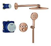 Grohe Grohtherm Smartcontrol système de douche 34863DA0 encastré, coucher de soleil chaud