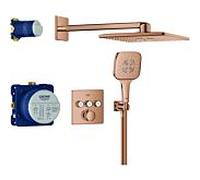 Grohe Grohtherm Smartcontrol système de douche 34864DA0 encastré, coucher de soleil chaud