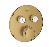 Mitigeur Thermostatique Douche Grohe Grohtherm SmartControl à encastrer 2 sorties Cool Sunrise br...