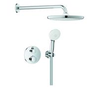 GROHE Grohtherm Système de douche, incl. Tempesta 250 Rainshower, Tempesta 110 Douchette à main, sans corps d'encastrement, 1039960000