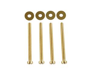 Grohe Jeu de vis 43085 pour plaque de déclenchement de réservoir de chasse à encastrement mural, 4 pièces, 4308500M,