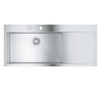 Grohe K1000 évier en acier inoxydable 116x52 cm 31581SD1