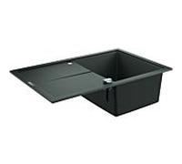 Grohe évier encastré composite 31639AT0 780x500mm, 1 vasque avec égouttoir, gris granit
