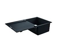 Grohe K500 évier intégré en composite 31644AP0 860x500mm, 2000 avec égouttoir, granit noir