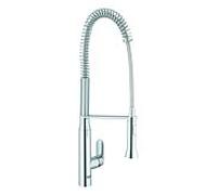 Grohe K7 mitigeur d'évier professionnel 32950000 chromé, bec pivotant, douche professionnelle