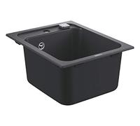 GROHE Évier composite encastrable K700 31650AP0 400x500mm 1 bac granit noir
