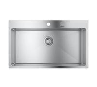 GROHE K800 - Évier de cuisine 846x510 acier inoxydable satiné