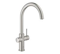 GROHE Kit de démarrage Grohe Blue Home 31455DC1 supersteel Mitigeur bec C
