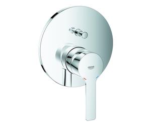 Grohe Linear Mélangeur monocommande pour le bain, 24064001, Couleur: chrome