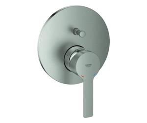 Grohe Linear Mélangeur monocommande pour le bain, 24064DC1, Couleur: acier super