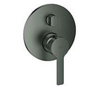 GROHE Mitigeur monocommandé Lineare 24095AL1 - inverseur 3 voies - Graphite dur brossé