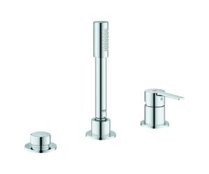 Grohe Lineare Combiné monocommande 3 trous, sans bec, 19965001