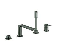Grohe Lineare, combiné monotrou/bain, saillie 212mm, 19577AL1, Couleur: graphite dur brossé