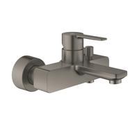 Grohe Lineare Mitigeur monocommandé pour bain, montage mural, saillie 184mm, 33849AL1, Couleur: graphite dur brossé