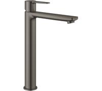 Grohe Lineare Mitigeur monocommandé pour lavabo, XL-Size, pour vasque à poser au sol, sans vidage, saillie 181mm, 23405AL1, Couleur: graphite dur brossé