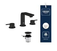 Grohe Lineare New mitigeur de lavabo sur pied noir 203042431
