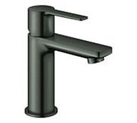 Grohe Lineare mitigeur lavabo 23791AL1 graphite dur brossé, taille XS, corps lisse, push-open garniture de vidange