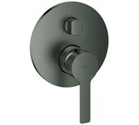 Mélangeur linéaire à une main avec interrupteur à 3 positions, 24095AL1, Couleur: graphite dur brossé