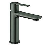 GROHE Mitigeur monocommandé Lineare S-Size 23106AL1 Saillie 128 mm Push-Open Graphite dur brossé