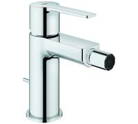 Grohe Lineare Mitigeur monocommandé pour bidet, vidage à tirette, bec 114mm, 33848001, Couleur: chrome