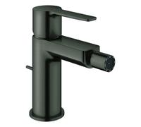 Grohe Lineare Mitigeur monocommandé pour bidet, vidage à tirette, bec 114mm, 33848AL1, Couleur: graphite dur brossé