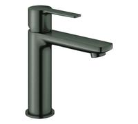 Grohe Lineare Mitigeur monocommandé pour lavabo, S-Size, vidage Push-Open, saillie 128mm, 23106AL1, Couleur: graphite dur brossé