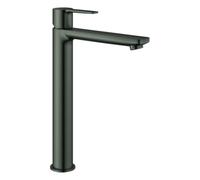 Grohe Lineare Mitigeur monocommandé pour lavabo, XL-Size, pour vasque à poser au sol, sans vidage, saillie 181mm, 23405AL1, Couleur: graphite dur brossé