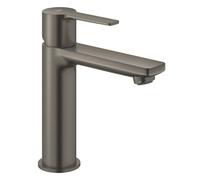 GROHE Lineare robinet de lavabo - taille S - économiseur d'eau - avec vidage push open - corps lisse - brushed hard graphite (anthracite) 23106AL1