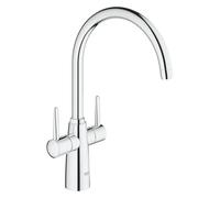GROHE Mélangeur Évier Ambi 30189000 (Import Allemagne) Argent