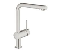 Grohe Minta mélangeur de cuisine 30274DC0 supersteel bec rétractable