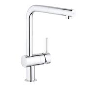 GROHE Mitigeur de cuisine Minta 31397000 – pivotant, douchette extractible, basse pression