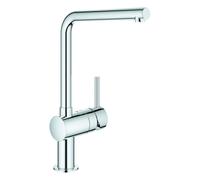 Mitigeur d'Ã©vier Grohe Minta, DN 15, 31375, vidage en L, Coloris: chrome - 31375000