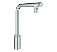 GROHE Minta SmartControl Mitigeur d'évier, avec douchette extractible Dual, 31889DC0, Couleur: -avec AntiSlip
