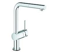 GROHE Mitigeur de cuisine Minta Touch 31360001 - électronique, chromé, bec en L pivotant