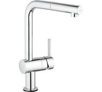 GROHE Mitigeur de cuisine Minta Touch 31360001 - électronique, chromé, bec en L pivotant
