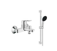 Mitigeur bain mécanique bauloop avec ensemble de douche GROHE Tempesta