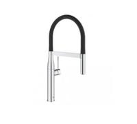 GROHE Mitigeur cuisine semi-professionnel Essence Bec haut chrome douchette extractible