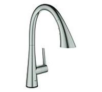 GROHE Zedra Touch Acier inoxydable