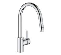 Grohe Mitigeur monocommande Ã©vier Eurosmart Cosmopolitan spray mousseur extractible - 31481001