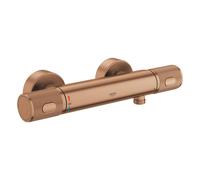 GROHE Mitigeur de douche thermostatique Precision Feel - Warm Sunset brossé