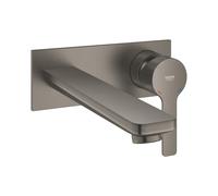 GROHE Mitigeur de lavabo mural 2 trous Lineare L - Hard Graphite brossé