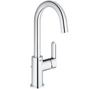 Grohe BauEdge mitigeur lavabo taille L 23760000 chromé, avec vidage