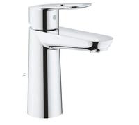GROHE Mitigeur monocommande pour lavabo BAULOOP Taille M Chromé, garniture de vidange plastique