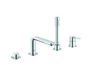 Grohe mitigeur de Lineare 19577001 chromé , mélangeur de Lineare 4 trous, bec 220 mm