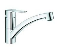 Grohe mitigeur d'évier 31680000 chrome, orientable, bec plat
