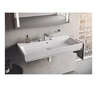 Grohe Mitigeur Eurocube 3 trous Eurocube 20351000 avec garniture d'écoulement Eurocube chrome