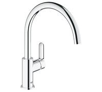 GROHE Mitigeur Évier, Bec Haut, Chromé Bauedge 31367000 (Import Allemagne)